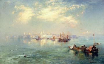 Vera Cruz Harbor, Mexico Artwork by Thomas Moran
