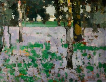 Bluebell Wood Artwork by Stanley Royle