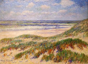 The Dunes at Egmond, Holland Artwork by Henry Moret