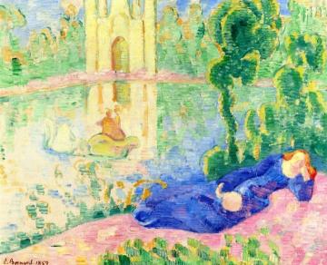 Lohengrin Artwork by Émile Bernard