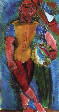 A Neapolitan Fisherman Artwork by Raoul Dufy