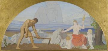 Industry Artwork by Sir George Clausen