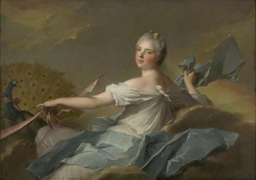 Princess Marie Adélaïde Of France - The Air Artwork by Jean-Marc Nattier
