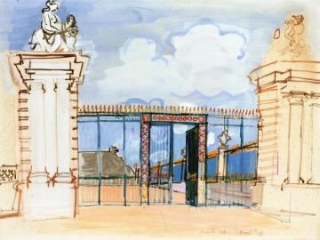 Versailles Artwork by Raoul Dufy