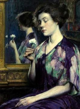 A Precious Flower Artwork by Leon Kroll
