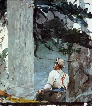 The Guide Artwork by Winslow Homer