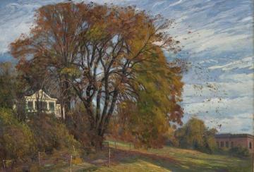 Villa Kasbah, Later The Bergehus Artwork by Thorolf Holmboe