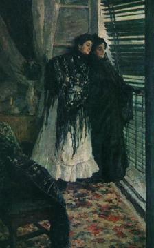 Before Balcony Artwork by Constantin Alexeevich Korovin