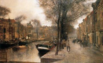 Bierkade In Den Haag Artwork by Floris Arntzenius