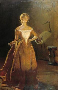 Portrait of Mary Sullivan Artwork by Frank Weston Benson