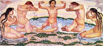Day I Artwork by Ferdinand Hodler