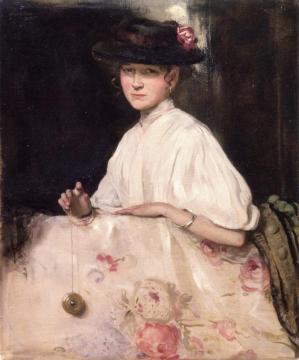 The Jeweled Bandalore Artwork by Sir William Nicholson