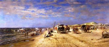 East Hampton Beach Artwork by Edward Lamson Henry