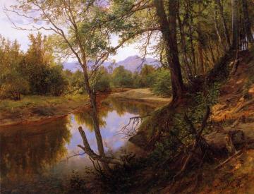 On The Boquet, Elizabethtown Artwork by James David Smillie