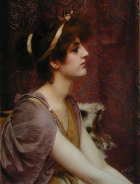 A Classical Beauty Artwork by John William Godward