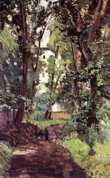 Old Botanical Garden Artwork by Max Beckmann