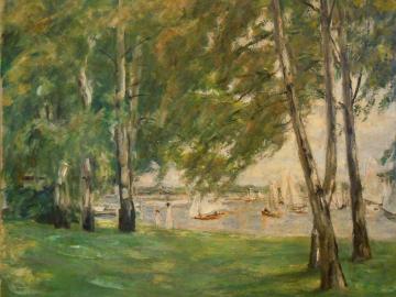 Wannsee Artwork by Max Liebermann