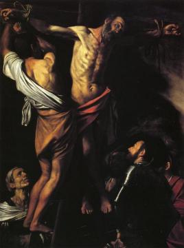 The Crucifixion of St. Andrew Artwork by Caravaggio