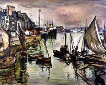 The Port of Le Havre Artwork by Emile-othon Friesz