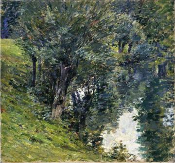 The Brook Artwork by Theodore Robinson