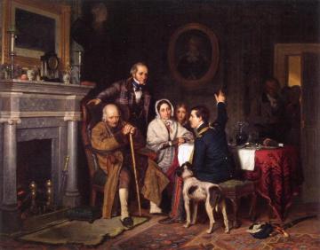 Old '76 and Young '48 Artwork by Richard Caton Woodville