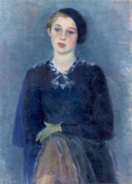 Portrait of Nina Lekarenko Artwork by Vladimir Lebedev