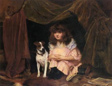 The Hiding Place Artwork by Charles Burton Barber