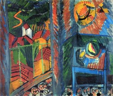 View from an Open Window Artwork by Raoul Dufy