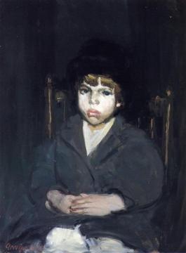 The Black Hat Artwork by George Benjamin Luks