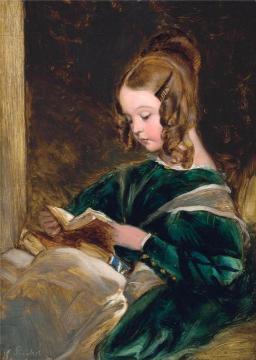 Portrait Of Rachel Russell Artwork by Edwin Henry Landseer