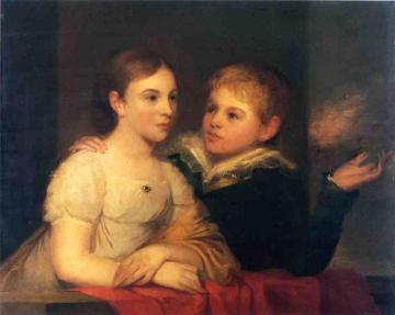 The Brinton Children Artwork by Thomas Sully