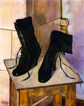 Still Life with Boots Artwork by Kate Höch