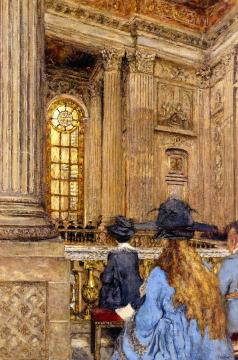 The Chapel at the Château de Versailles Artwork by Edouard Vuillard