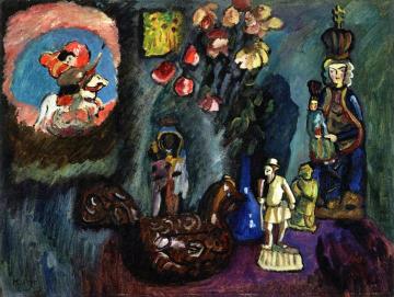 Still Life With St. George Artwork by Gabriele Münter