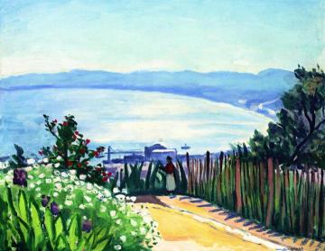 Baie d'Alger vue d'El-Biar Artwork by Albert Marquet