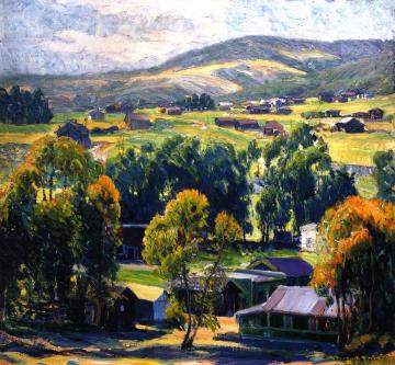 The Village (laguna) Artwork by Joseph Kleitsch