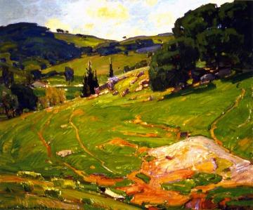 Where Men Delved for Gold Artwork by William Wendt