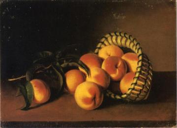 Still Life with Peaches Artwork by Sarah Miriam Peale