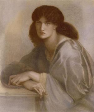 La Donna della Finestra Artwork by Dante Gabriel Rossetti