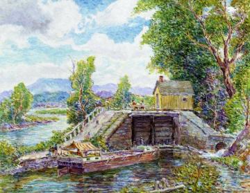 Lefever Lock Artwork by Reynolds Beal