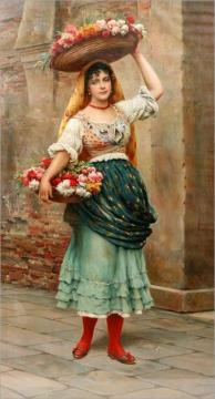 Margarita Artwork by Eugen Von Blaas