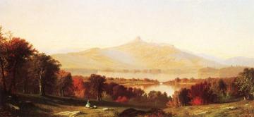 New England Landscape in Autumn Artwork by Alfred Thompson Bricher