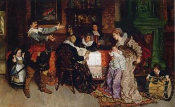 The Triumphal Return Artwork by Carl Ludwig Friedrich Becker