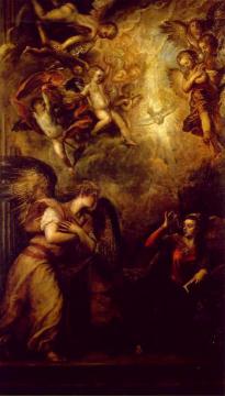 Annunciation Artwork by Titian