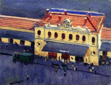 La Gare d;Alger Artwork by Albert Marquet