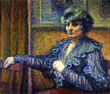 Berthe Signac Artwork by Theo van Rysselberghe