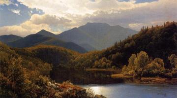 View In The White Mountains Artwork by William Trost Richards