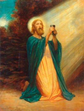 Christ in the Garden of Gethsemane Artwork by Phillip Richard Morris