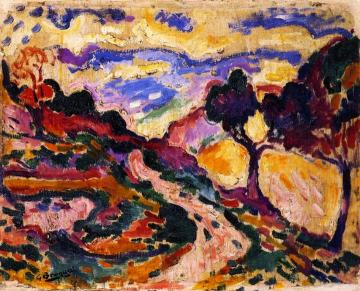 Countryside at La Ciotat Artwork by Georges Braque