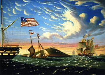 Boston Harbor Artwork by Thomas Chambers